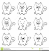 Smiley Cat Cartoon Image