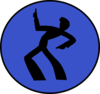 Dance Icon Clip Art