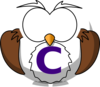 C Owl Clip Art
