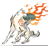 Anime Amaterasu Wolf Image