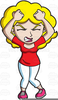 Free Frustrated Woman Clipart Image
