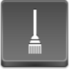 Free Grey Button Icons Broom Image