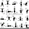 Clipart Of Black Cats Image