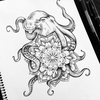 Octopus Drawing Tattoo Image
