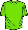Light Green T-shirt Clip Art