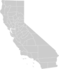 Blank California Map Clip Art