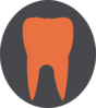 Orange Tooth4 Clip Art