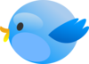 Twitter Fat Bird Clip Art