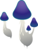 Ilmenskie Purple Mushrooms Clip Art