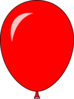New Red Balloon - Light Lft Clip Art