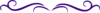 Dark Purple Scroll Clip Art