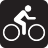 Cyclist Icon Clip Art