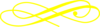 Yellow Swirl Clip Art