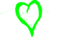Green Heart  Clip Art