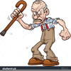 Free Grumpy Old Man Clipart Image