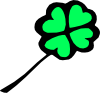 Four Leaf Clover Clip Art