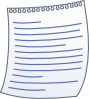 Paper With Writing Clip Art