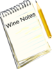 Wine Notes Clip Art
