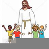Jesus And Children Clipart Image