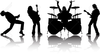 Clipart Of A Rock Band Image