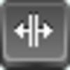 Free Grey Button Icons Cursor V Split Image