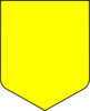 Yellow Shield Bordered Clip Art