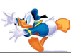 Donald Duck Football Clipart Image