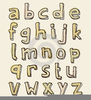 Decorative Alphabet Letters Clipart Image
