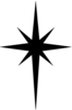 Christmas North Star Clipart Image