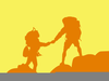 Free Clipart Hiker Silhouette Image