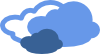 Heavy Clouds Weather Symbol Clip Art