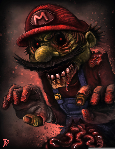 Zombie Mario Bros | Free Images at Clker.com - vector clip art online,  royalty free & public domain