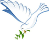 Dove And Cross Clipart Free Image