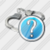 Icon Handcuffs Question Image