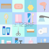 Feminine Products Clipart Image