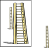 Ladder Enlarge Clip Art
