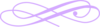 Purple Page Breaker Swirl Clip Art