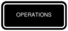 Operations Banner Logo Clip Art