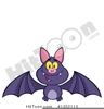 Cartoon Bats Clipart Image