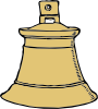Gold Bell Clip Art