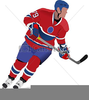 Free Clipart Hockey Player Image