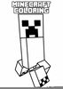 Minecraft Coloring Page Image