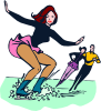 Skate Competition Clip Art