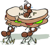 Family Picnic Clipart Image