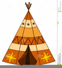 Indian Teepee Clipart Image