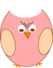 Angry Owl 2 Clip Art