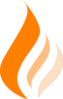 Orange Flame Clip Art