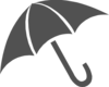 Gray Umbrella Clipart Clip Art