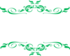 Swirl Green Clip Art