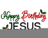 Happy Birthday Jesus Cake Clipart Image
